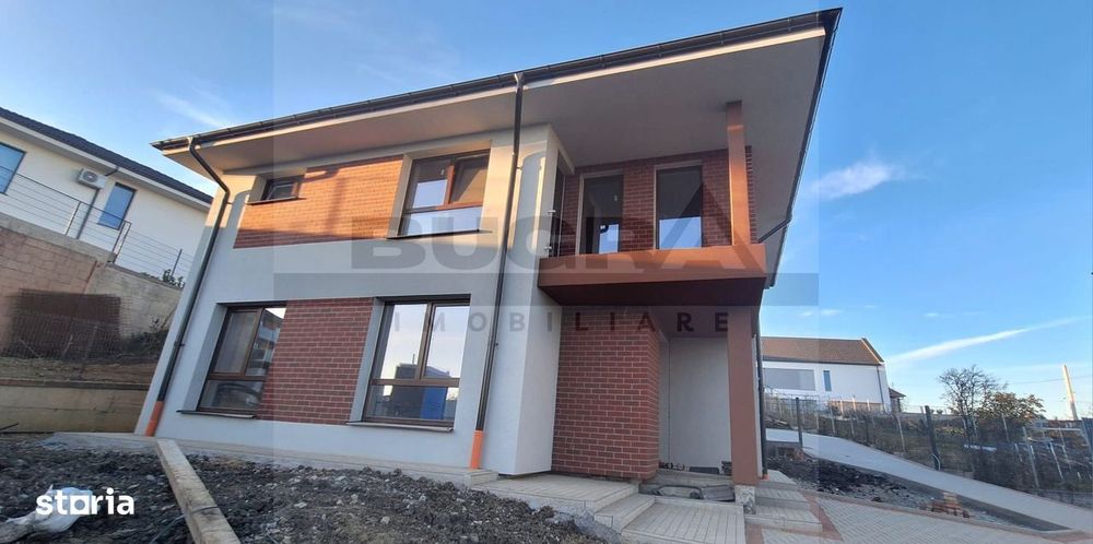 Casa individuala certificata NZEB de 120mp, teren 582mp in Dezmir