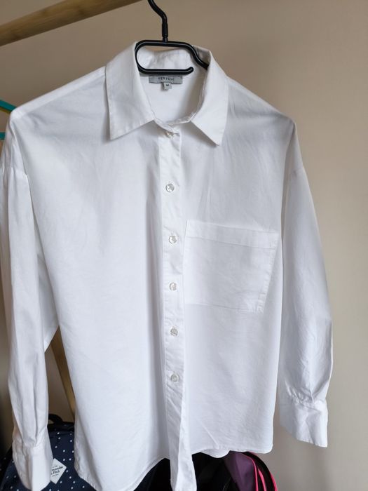 Бяла свободна риза Verychi