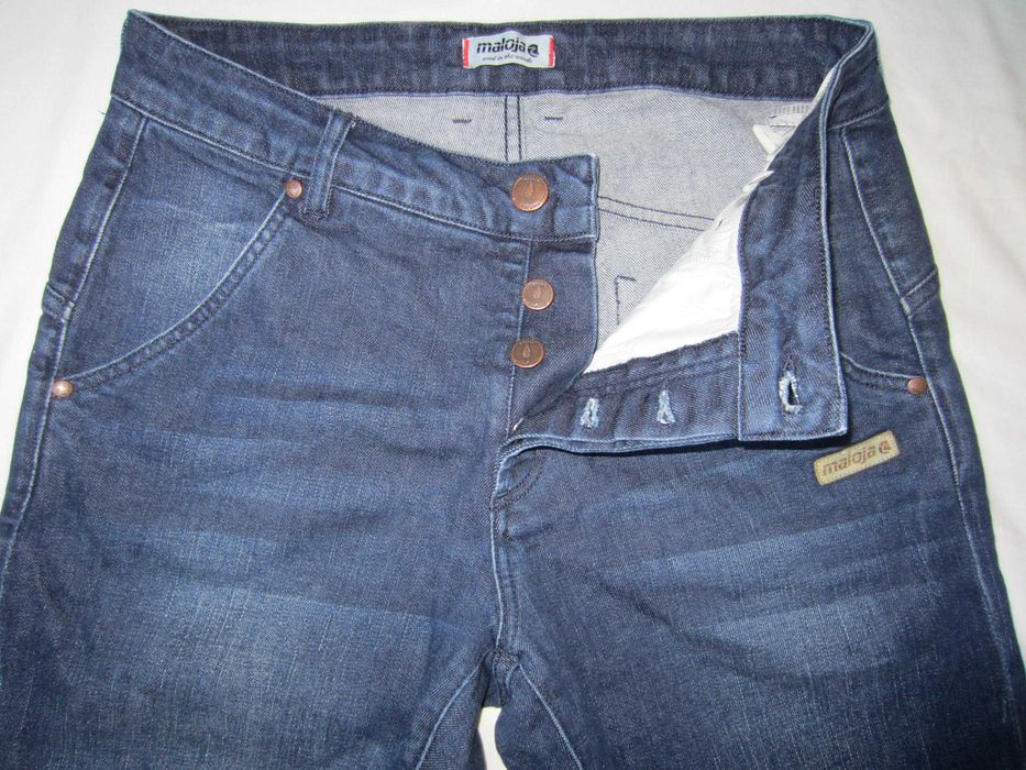 Blugi Maloja,W32 L32, skinny, 98%bumbac, 1+3nasturi,stare f.buna