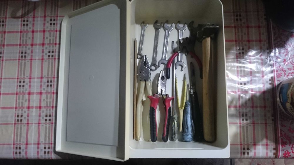 Набор советского инструмента из 15 предметов для бытовых работ