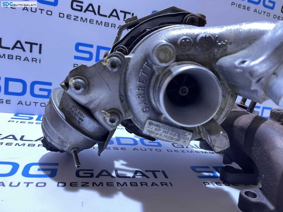 Turbo Turbina Turbosuflanta Volkswagen Polo 6R 1.2 TDI CFW CFWA 2010 - 2014 Cod 03P253019B [MX0487]