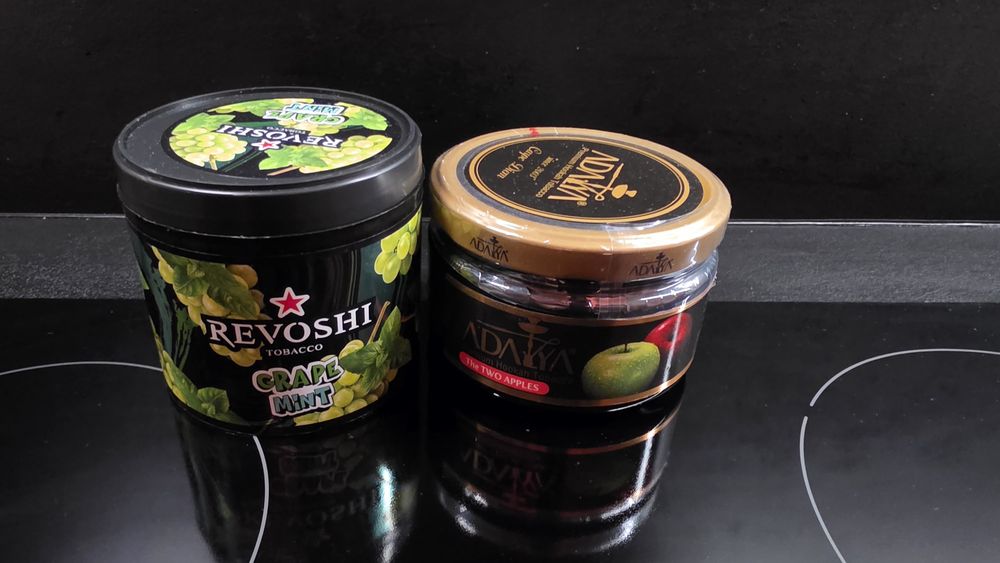 Aroma narghilea dublu mar/struguri si menta