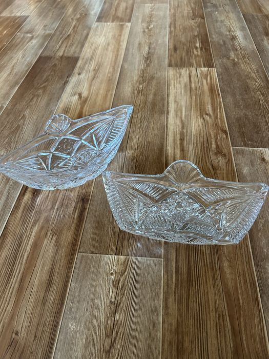Продам советские хрустальные лодочки и вазочки