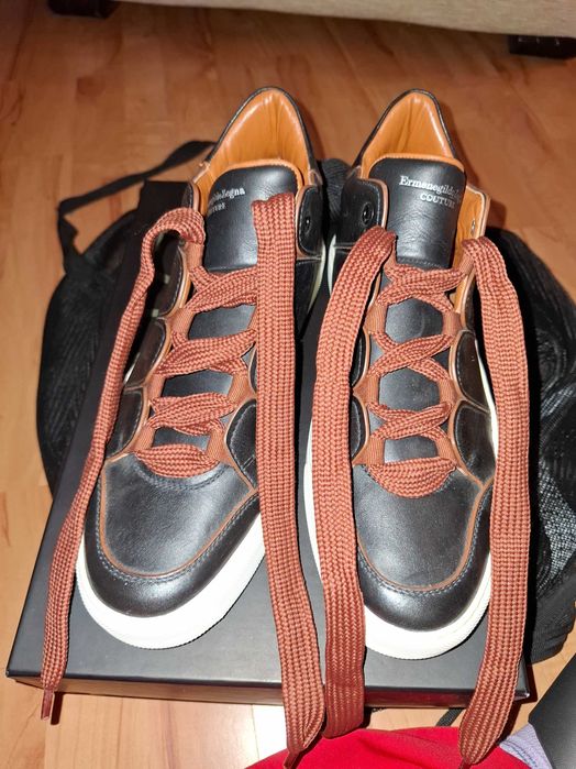 Луксозни мъжки сникърси Ermenegildo Zegna Couture Tiziano