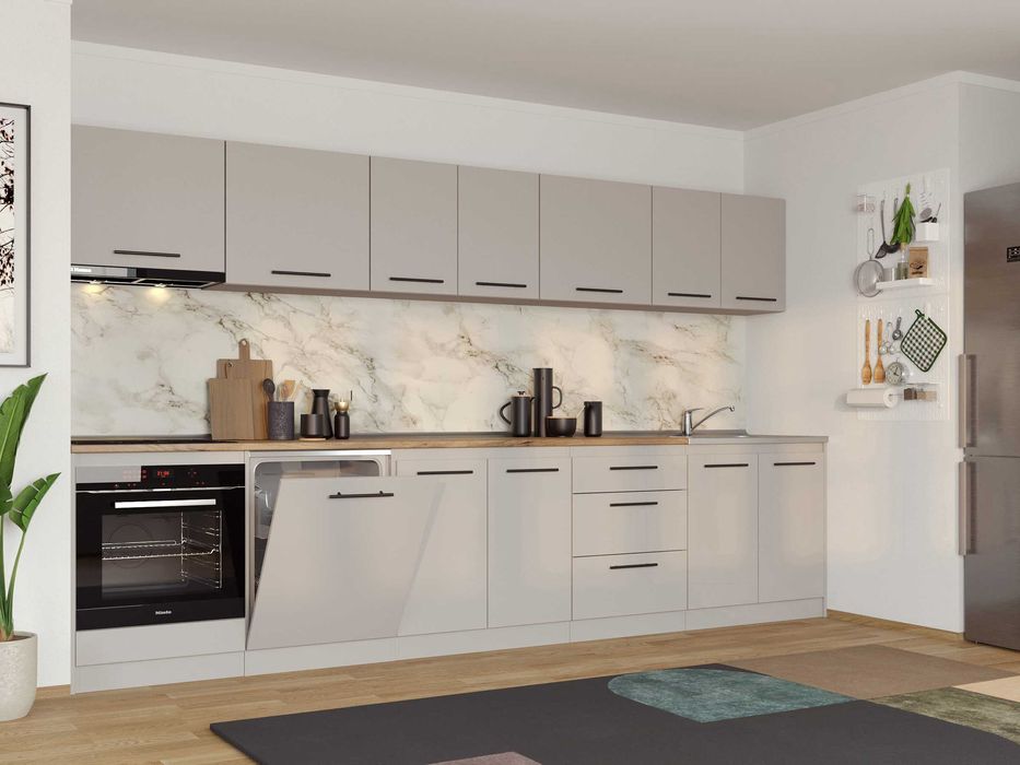 Set Mobila Bucatarie Linea 340 Casmir C16 - Transport Gratuit