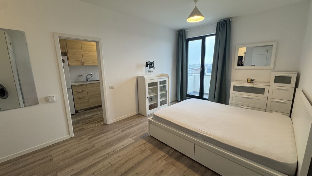 Închiriez garsonieră 40 mp, an construcție 2020