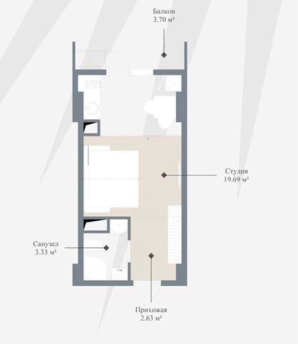 Продам квартиру Алайский базар центр города ЖК Imperial Club City