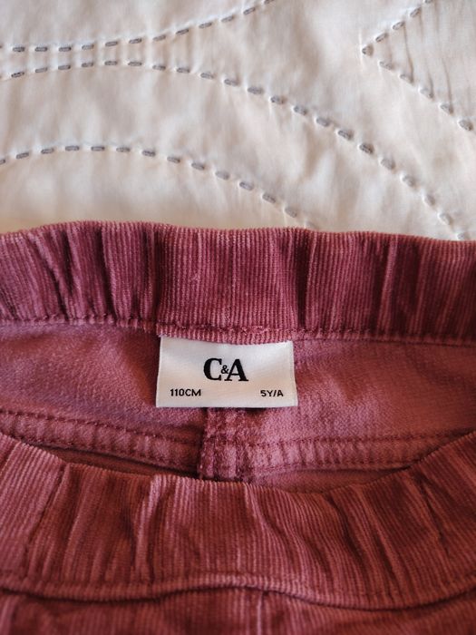 Pantaloni pentru fete H&M si C&A mărimea 110