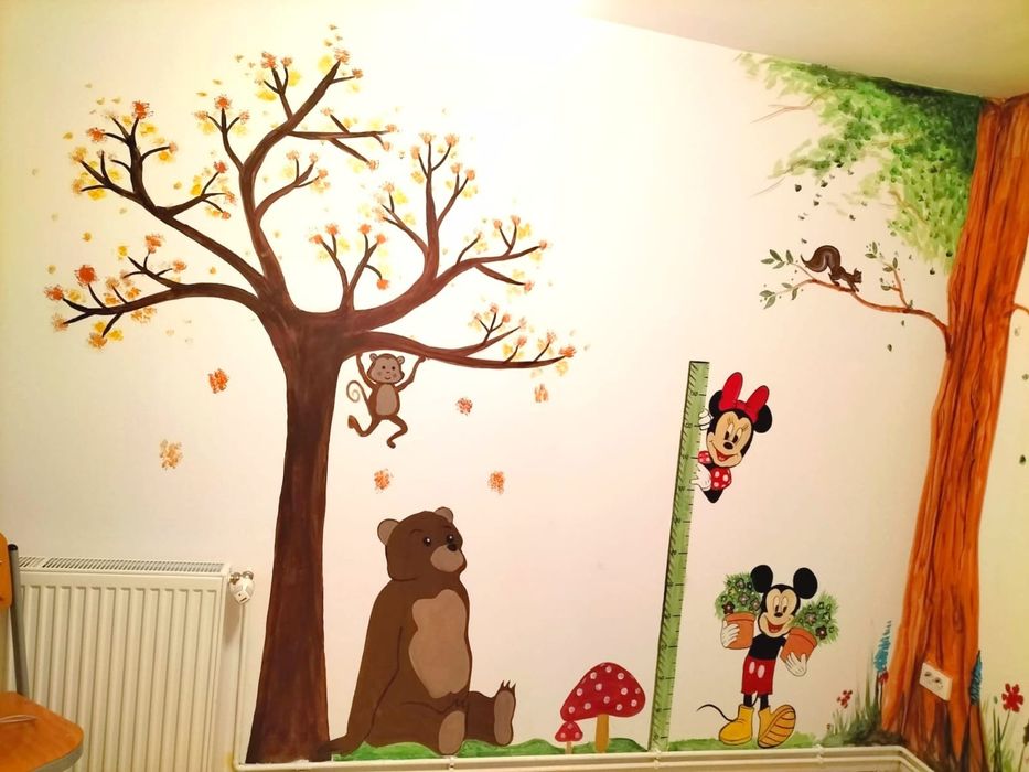 Pictură perete pentru copii