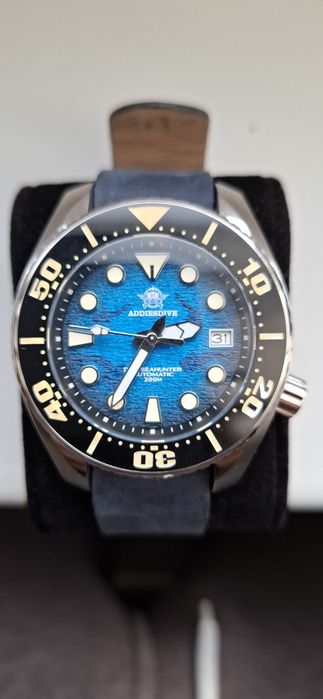 Colectie 3 ceasuri automatice San Martin,Addiesdive mecanism Seiko