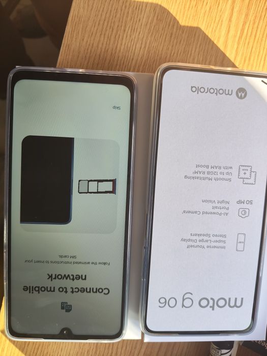 Vând telefoane noi moto g 06 nu sunt folosite deloc 1200 amândouă