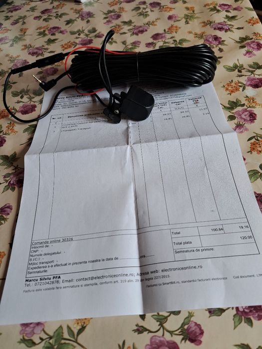 Vând camera de masalier noua cu factura