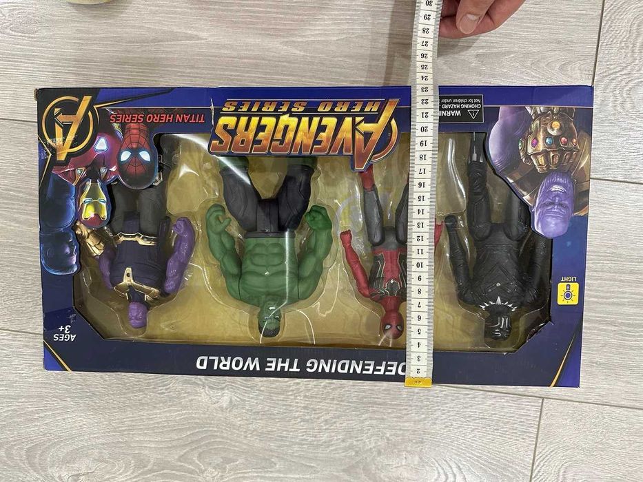 Набор фигурок супергероев игровой Мстители MARVEL legends