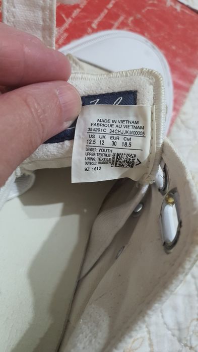 Кеды Converse детские 30