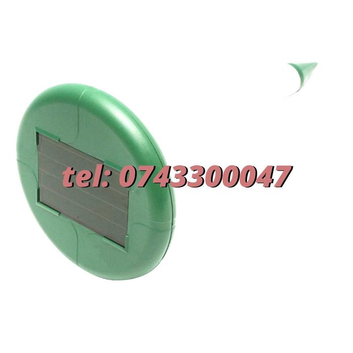 Aparat Anti Cartite - Cu Alimentare Solara - Cu Ultrasunete Anti Cartite Potrivit Pentru Gradina Picior Aluminiu