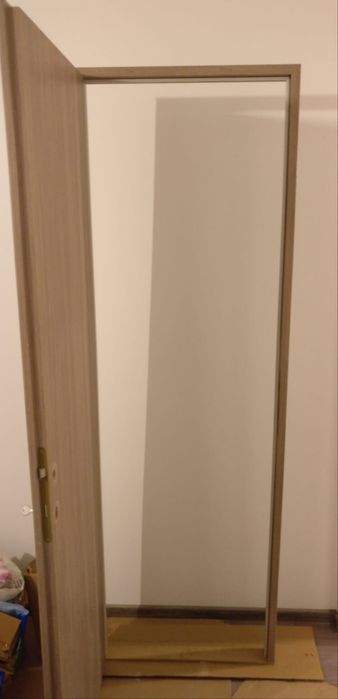 Usa interior culoare stejar gri