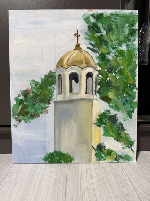 Картини нарисувани с маслени бои 46x55