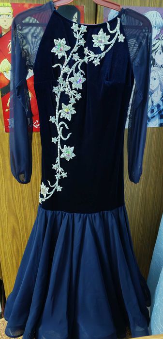 Спортивно-бальное платье