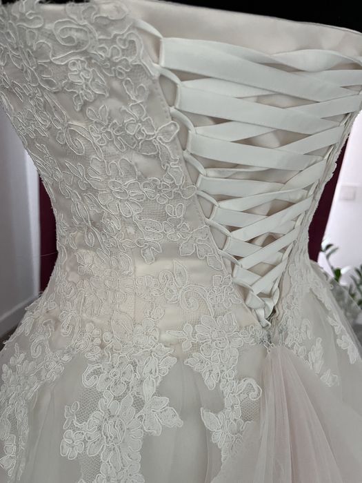 Rochie de mireasa somon Ellen Rose by Hera Style