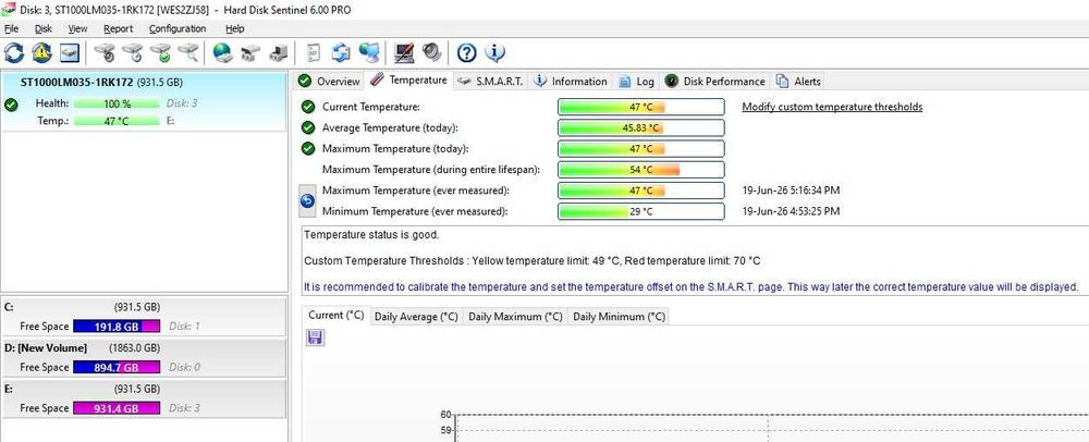 Hard Disk laptop Seagate Mobile 1TB, SATA 3, 2.5 inch, 5400rpm - slim, 128 MB - ST1000LM035