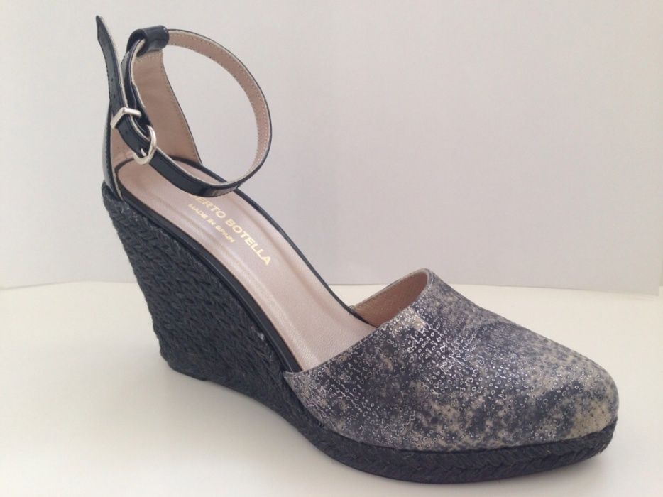 Espadrile din piele, 37. Roberto Botella. noi cu eticheta