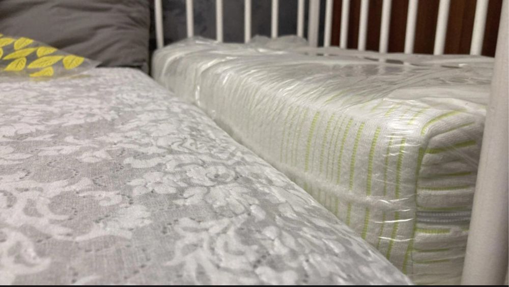 Set: patut co-sleeping Klups 90x40,saltea,lenjerie