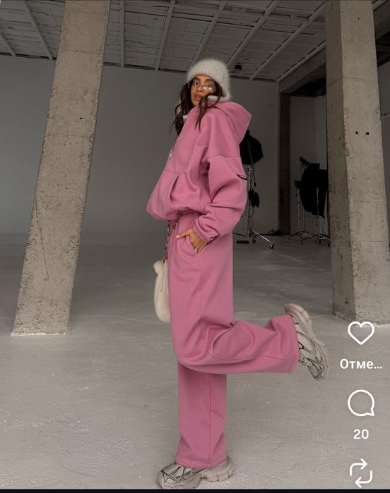 Женский спортивный костюм утепленный