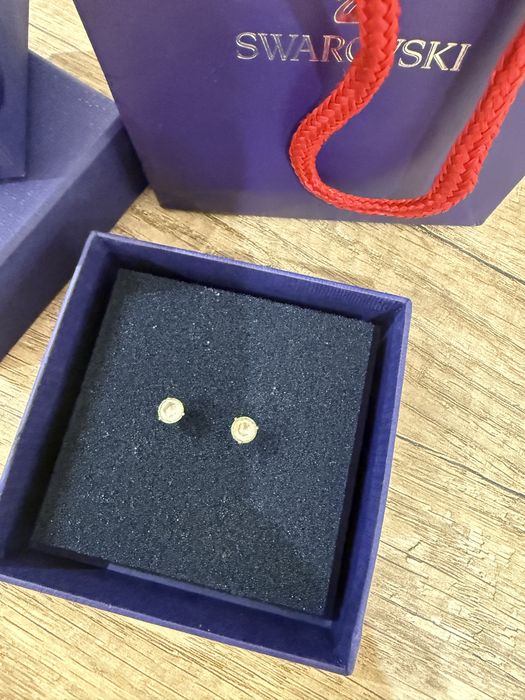 Обици swarovski колие