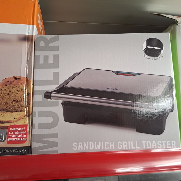 Сандвич тостер преса Мюлер чисто нов с 24м гаранция