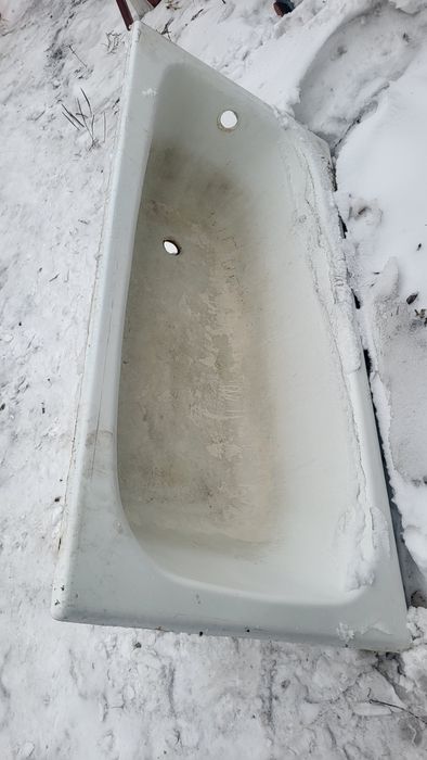 Ванна чугунная б/у