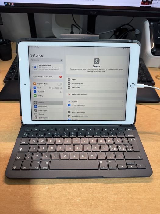 Ipad 8 Rose Gold 32Gb WiFi Logi Folio