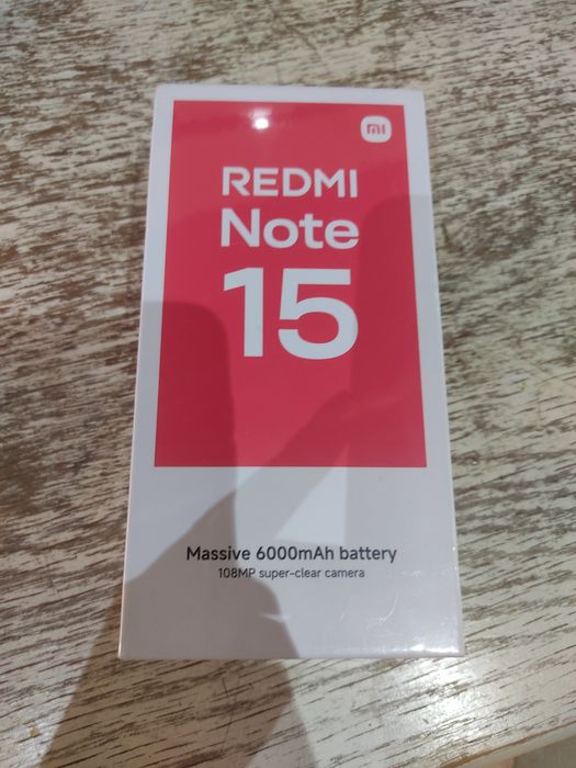 Новый запечатанный Redmi note 15 6/128гб