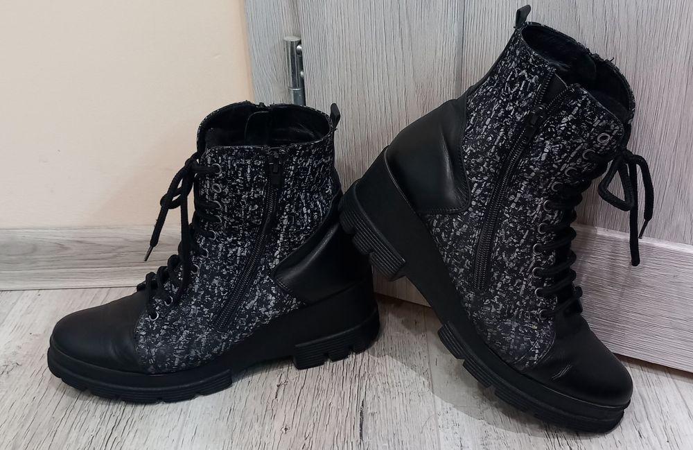 Зимни боти естествена кожа, н.39