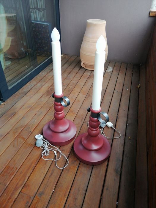 Интериорни лампи тип свещ. Цената е за двете. .