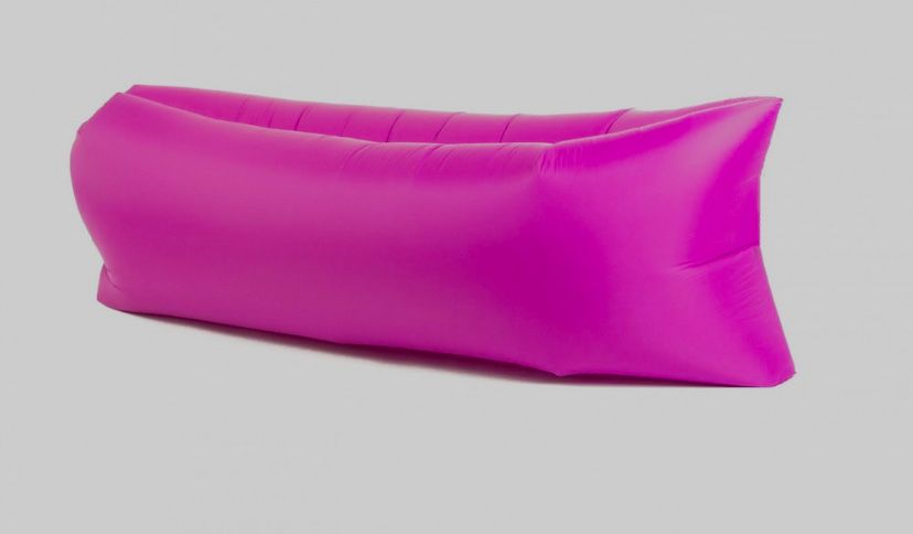 Saltea gonflabilă tip șezlong (fuchsia)