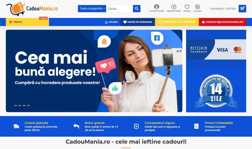 Magazin online la cheie profitabil
