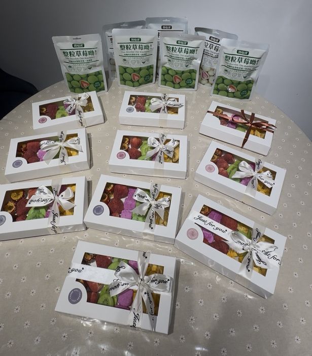 Сублмированные фрукты и мороженое