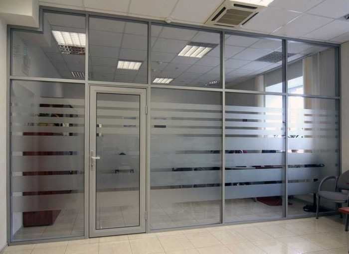 Folie de sablare - model in dungi - ideal pentru birouri si locuinte!