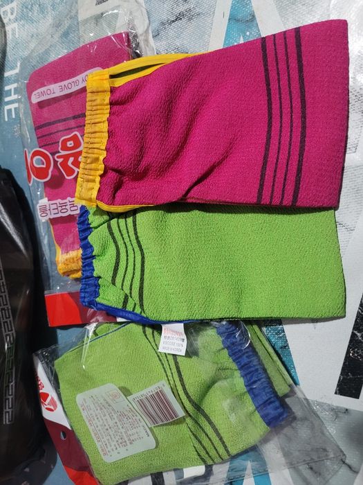 Скрабирующие варежки