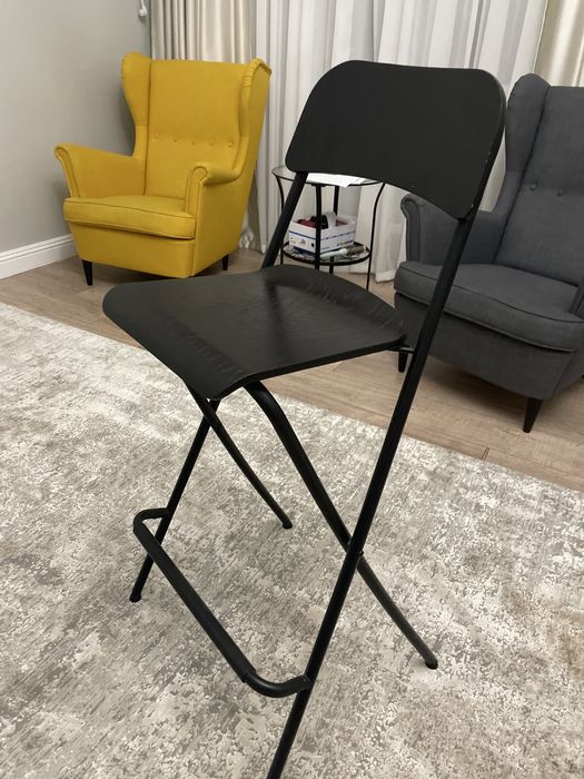 Барные стулья черные