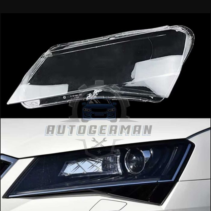 Капаци фарове Skoda Superb 3 (16-19) стъкло фар крушки Шкода Супърб 3 xenon