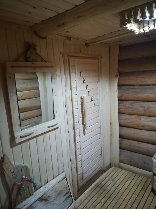 Русская баня на дровах