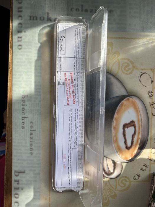 Ceas dama Swatch cumparat din Aruba-Caraibe