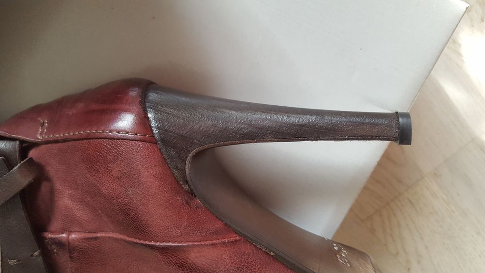 Botine, cizme piele AS 98, 37