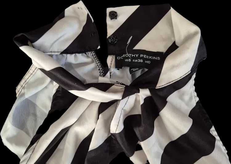 Топ, Dorothy Perkins, черно-бяло райе, размер S