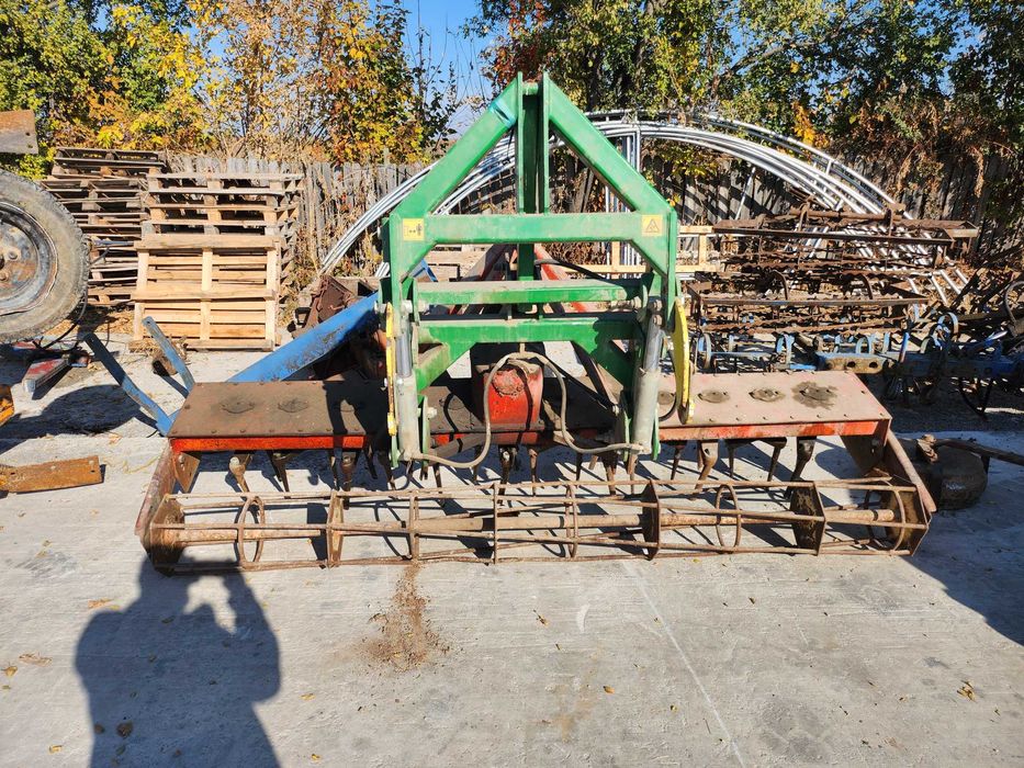 Freză grapa rotativa  3m Maschio cu suport de semănătoare