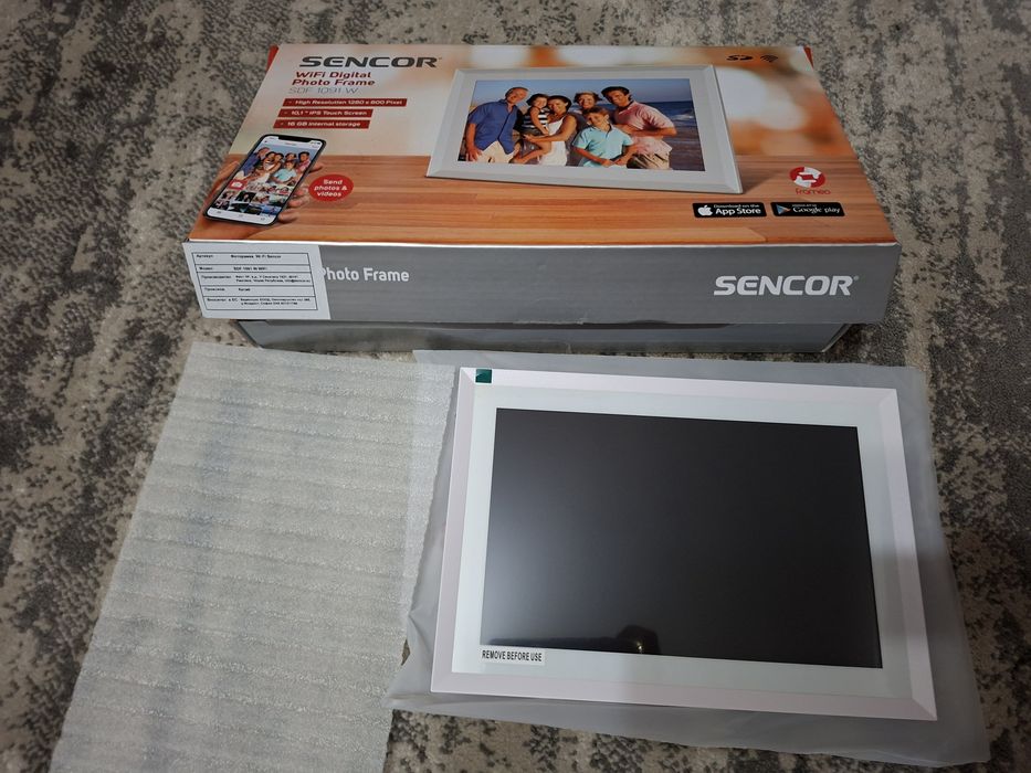 Дигитална Wi-fi фоторамка SENCOR SDF 1091 W