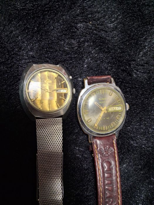 Ceasuri mecanice Orient si Slava