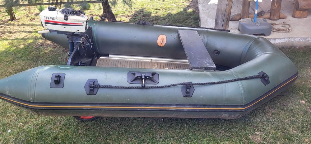 Barcă Baracuda 240 + Motor Yamaha 2CP + Sonar Humminbird | Stare foarte bună