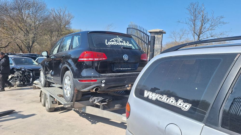 VW Touareg 3.0 TDI V6,CRC ,245 к.с. , автоматик,60 броя на части